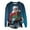 Navy, variant on Sgkm Oversized Crewneck Sweatshirt Women Cropped Long Sleeve Sweater Shirt Going Out Tops for Women Christmas S Brick Red
