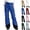 Navy, variant on POIUYTR Ski Pants for Women Windproof High Waist Zipper Button Straight Leg Long Pants Waterproof Warm Trousers