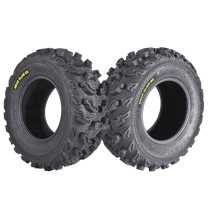 Kenda Bear Claw EX K573 Front 6 PLY ATV Tires 25x8-12, Aggressive Tread ...