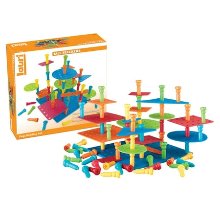 UPC: 0700239024500 | Lauri® Tall-Stackers™ Pegs Building Set