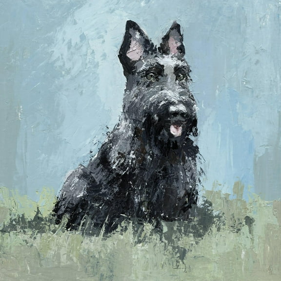 Marmont Hill Guard Dog Canvas Wall Art