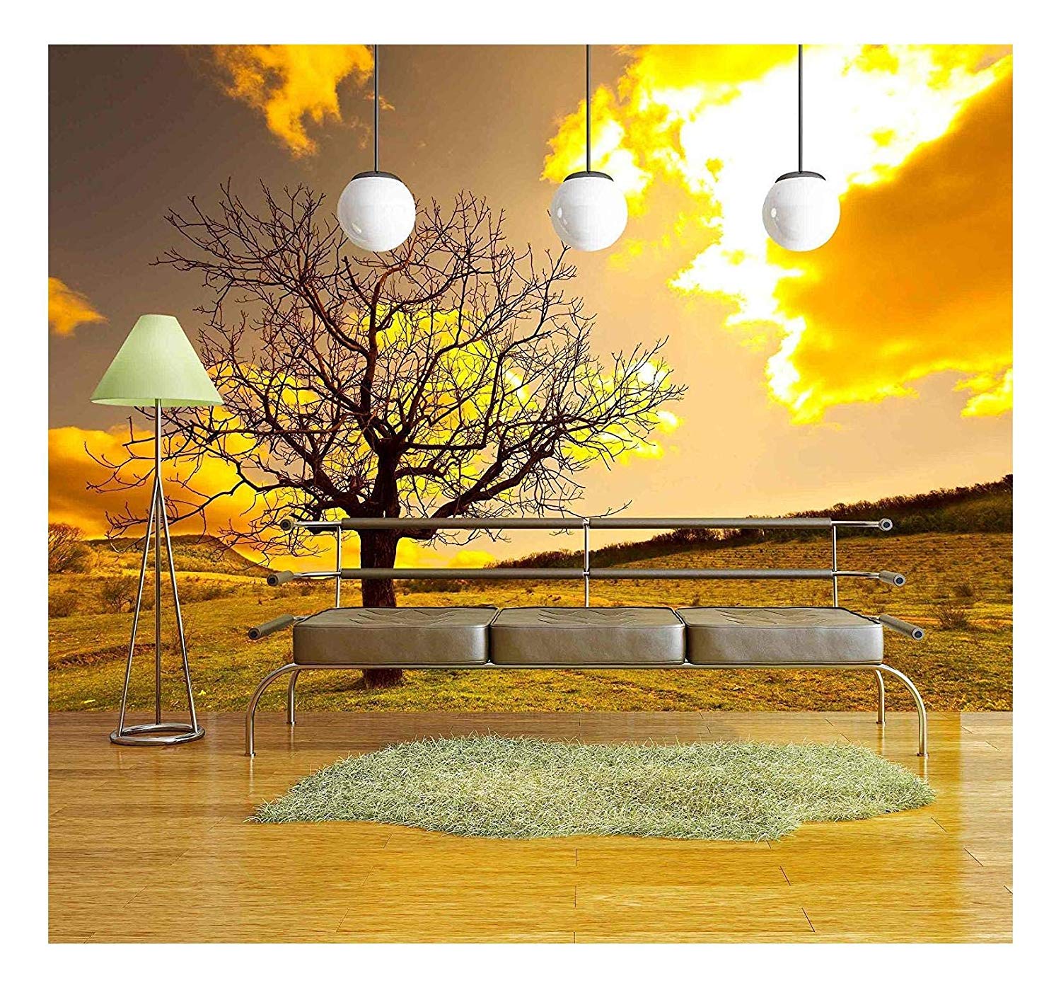 wall26 Autumn Scene Removable Wall Mural SelfAdhesive Large