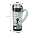 thumbnail image 2 of Coofit Mixer Bottle Electric Portable: 13oz Protein Shaker Blender Self Stirring Bottle, 2 of 8