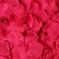 thumbnail image 3 of 2200 Uds. Pétalos de rosa de tela no tejida, pétalos de rosa simulados, decoración floral para fiesta de boda, 3 of 5