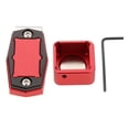thumbnail image 1 of Billiard Chalk Holder with Fixed Clip Aluminium Mini with Wrench Pool Red, 1 of 8