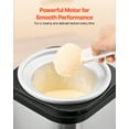 thumbnail image 3 of VEVOR Ice Cream Maker, 2.11 Qt. Large Capacity, Electric Automatic Ice-Cream Machine, with Easy Operation & Cleaning, Stainless Steel Shell, for Homemade Frozen Yogurt, Fruit Sorbet, Gelato, Silver, 3 of 9