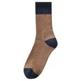 thumbnail image 2 of Riecok Hiking Socks Men Moisture Wicking Thick Thermal Cushioned Crew Socks Mid Calf Stretched Soft Comfortable Socks for Everyday Wear, 2 of 6