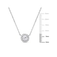thumbnail image 2 of Everly Women's Diamond 14k White Gold Necklace, 2 of 5