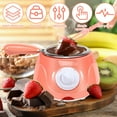 thumbnail image 4 of HLONK Chocolate Melting Pot 250ml Electric Chocolate Melter 2-Speed Adjustable Temperature Chocolate Tempering Machine Easy Use Chocolate Melter Pots Practical Cheese Melting Pot Melting, 4 of 11