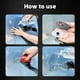thumbnail image 5 of 30ml Car Glass Oil Film Cleaner, Car Glass Cleaner with Sponge, Glass Cleaner for Home and Auto Cleaning, Water Spot Remover for Glass Surfaces, Easily Restore Glass Clarity, 5 of 7