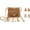 Brown + Earings, variant on Handwoven Cotton Straw Shoulder Bag Crochet Tassel Beach Bohemian Purse for Women
