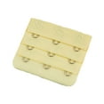 thumbnail image 1 of Wweixi Extension de Bretelles Rallonge de Soutien-Gorge Boucle 3 Crochets Accessoires pour Femmes Pratique Élastique Clips Multicolores Serrés 3 Rangées sous-Vêtements Jaune Clair, 1 of 6