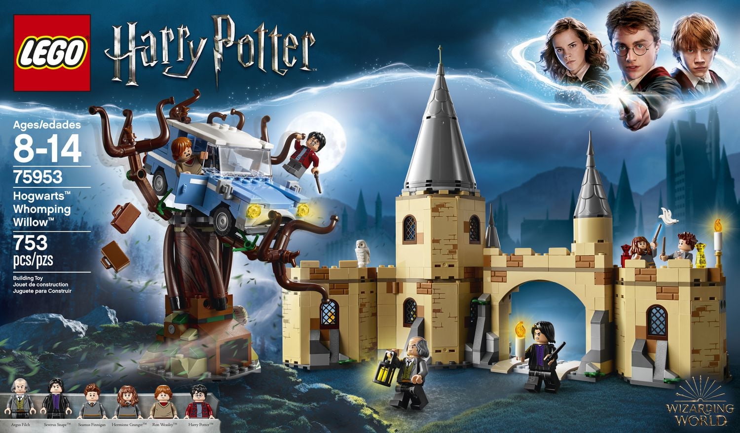 LEGO Harry Potter and the Chamber of Secrets Hogwarts Whomping Willow 75953 Building Kit (753 Piece)