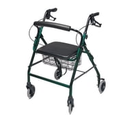 Walkabout Wide 4-Whl Rollator Teal