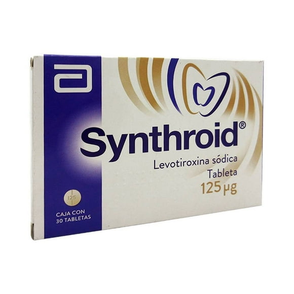 Synthroid 125 µg 30 tabletas