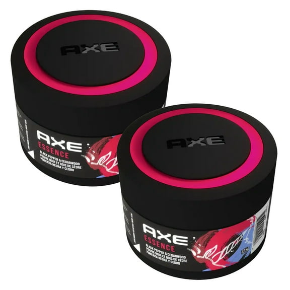 AXE Essence Car Air Freshener Gel Can - Odor Eliminator for Strong Odor - Long Lasting Fragrance & Effective Car Air Fresheners - Automotive Essential, 4.4 oz, 2 Packs