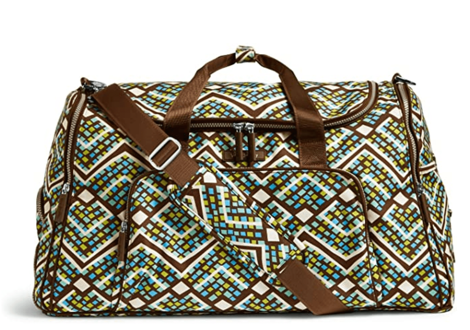 Vera Bradley Lighten Up Ultimate Gym Bag, Rain Forest