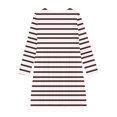 thumbnail image 4 of Mikilon Girls Fashion Striped Dresses Size 4-13 Years Long Sleeve Round Neck Long Dresses Casual Comfortable Daily Clothes, 4 of 4