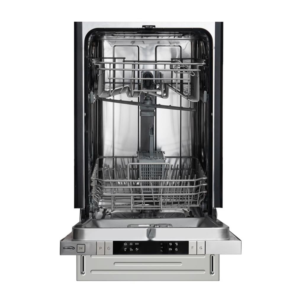 Pemberly Row Steel 18" ADA Panel Ready with 8 Place Settings 52 dB Dishwasher