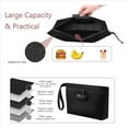 thumbnail image 2 of 2X Money Bag with Lock, Lockable Cash Bag, Waterproof Bank Bag with Zipper and Lock for Cash, Cell Phone B, 2 of 6