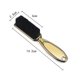 thumbnail image 2 of 2 cepillos de limpieza de cuchillas de barbero, cepillo para cortar el pelo, cepillo para uñas, herramienta para limpiar el cortaúñas (dorado), 2 of 5