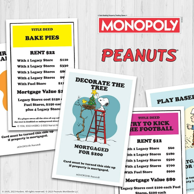 Monopoly: Peanuts Collector's Edition - Charlie Brown