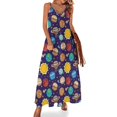 thumbnail image 1 of Sistema solar Vestido sin mangas Vestidos elegantes para mujer Vestidos de novia, 1 of 7