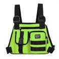 thumbnail image 2 of Bolsa De Pecho Molle Bolsas de chaleco casuales para hombres Bolsa de pecho masculina Oxford segura para viajes de senderismo (verde) Sywqhk Para Estrenar, 2 of 6