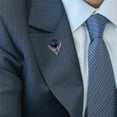 thumbnail image 4 of Broche para hombre, Pin de solapa para traje, decoración Vintage, insignia delicada, joyería de moda para ropa, bolso, cita, regalo de cumpleaños, Día Yinane Broche, 4 of 6