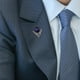 thumbnail image 4 of Broche para hombre, joyería de moda, diamantes de imitación Vintage, decoración Formal delicada de lujo, Pin para solapa con insignia para bufanda,, 4 of 6