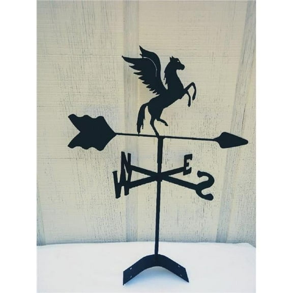 The Lazy Scroll  Pegasus Roof Mount Weathervane