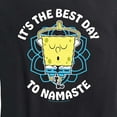 thumbnail image 3 of SpongeBob SquarePants - The Best Day To Namaste - Women's Short Sleeve Graphic T-Shirt, 3 of 6