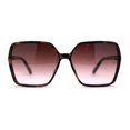 thumbnail image 3 of Womens 90s Chic Designer Thin Plastic Sunglasses Tortoise Pink, 3 of 4
