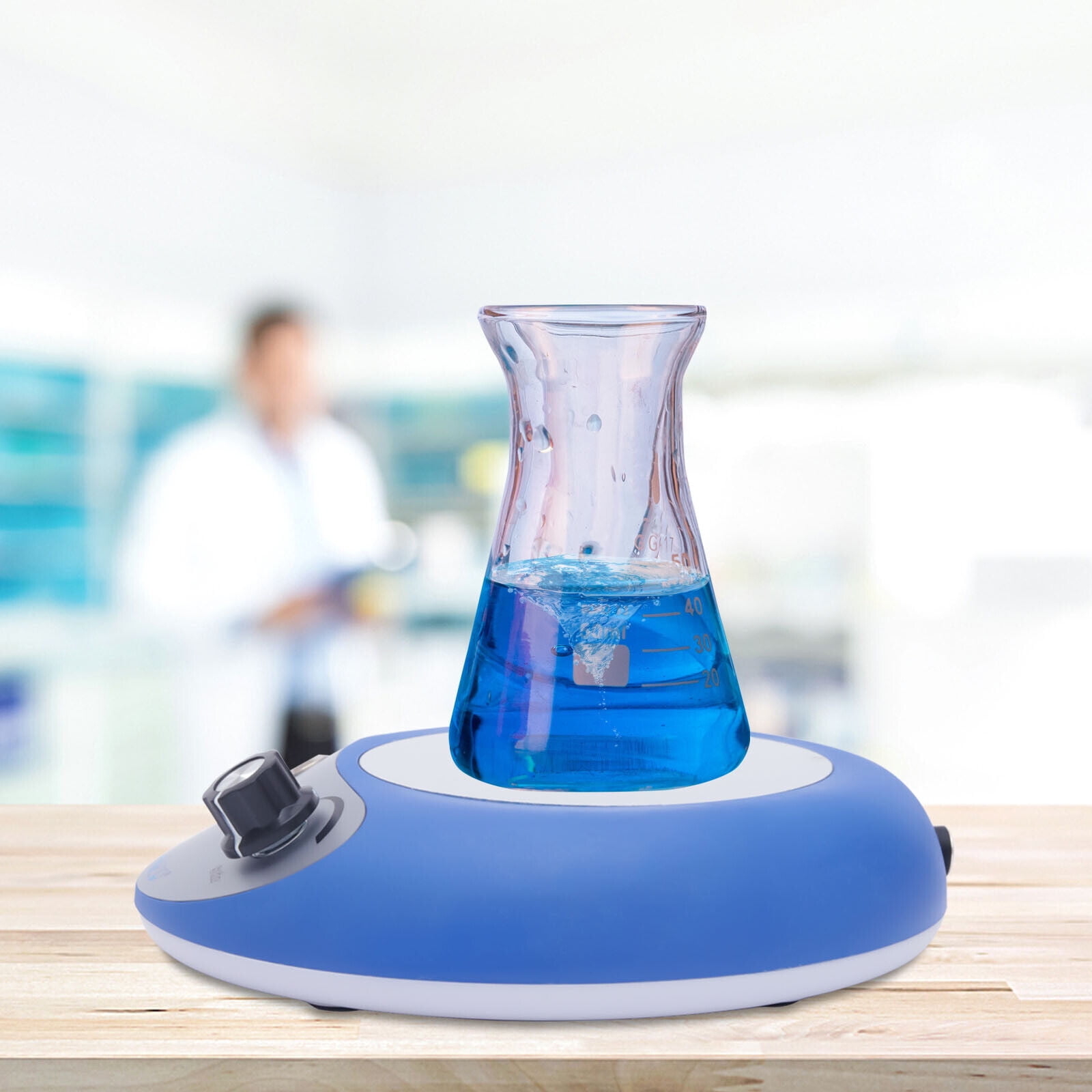 TOOL1SHOoo 30W Laboratory Stirrer 67 FL Blender 260℉ Chemical Heating Machine 20db