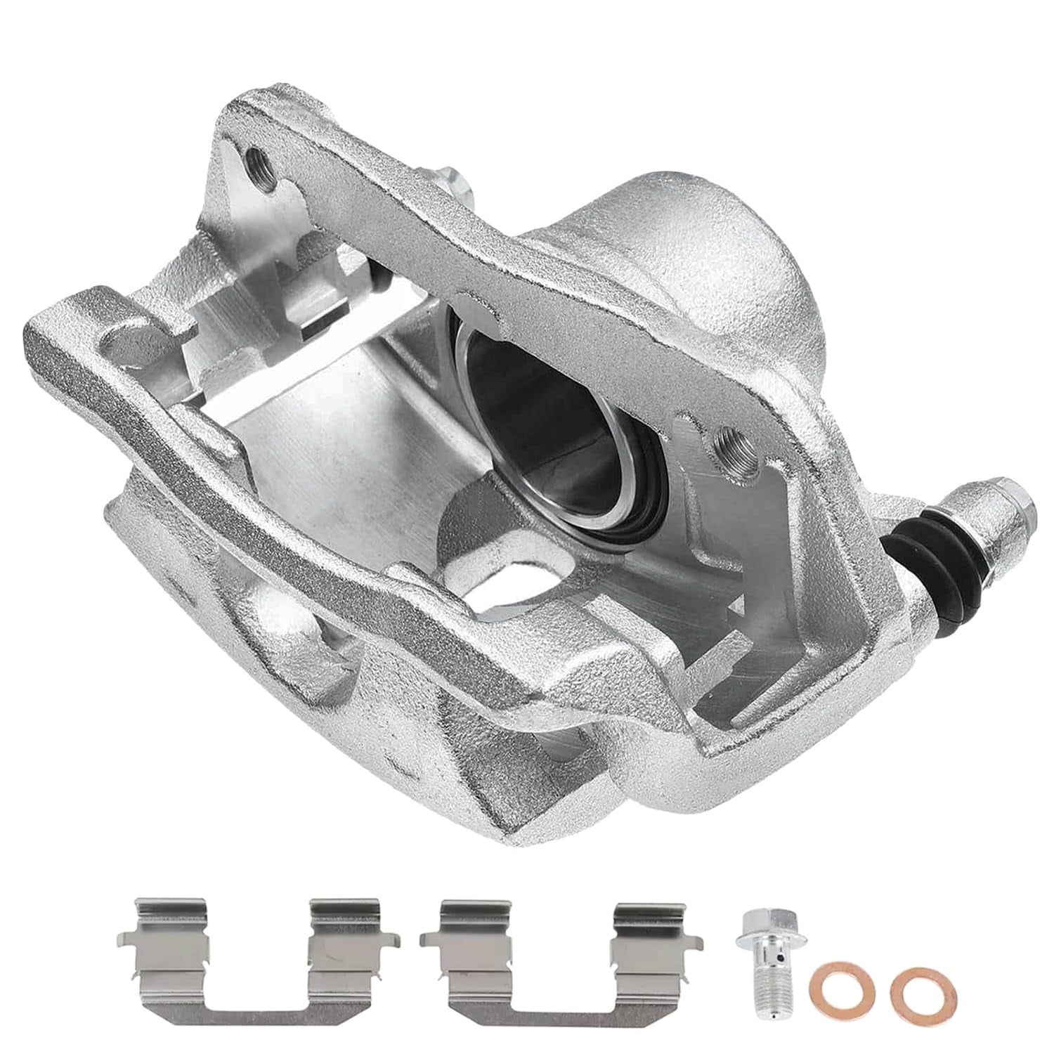 Detroit Axle - Front Brake Calipers for Honda Accord Civic Fit CR-Z ILX, Brake Calipers with Bracket Replacement Disc Brake Calipers Assembly