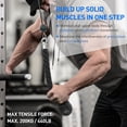 thumbnail image 3 of Rope Training Pull Down Rope Triceps Push Down Rope 27IN Non Slip Cable Attachment For Gym, 3 of 7