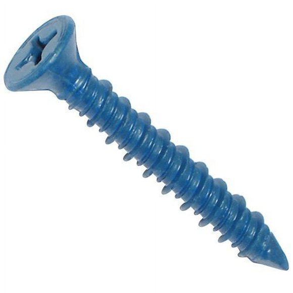Hard-to-Find Fastener 014973211714 Phillips Flat Tapcon Screws 1/4 x 1-3/4-Inch 25-Piece