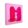 thumbnail image 4 of Stupell Industries Kissing Gummy Candy Bears Food & Beverage Painting Gallery Wrapped Canvas Print Wall Art, 17 x 17, 4 of 8