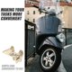 thumbnail image 5 of Bloqueo de asiento de la motocicleta eléctrica Material de metal anti -robo Bloqueo de pedal de freno Fácil instalación universal para scooters eléctricos Mecanismo de bloqueo confiable, 5 of 6