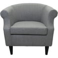 thumbnail image 3 of Fox Hill Trading Nikole Club Chair, Granite Gray, 3 of 6