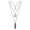 Amethyst White K Mul, variant on Layering Gothic Jewelry Sun Moon Crystal Pendant Necklace For Women Adjustable Length Neckchain Fashion Accessories