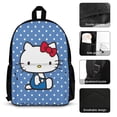 thumbnail image 4 of Hello Kitty 3 Piece Backpack Set With Lunch Box And Pencilcase Casual Bookbag, 4 of 6