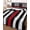 Black, White, Red, variant on Twin Quilt Bedding Set, Red American Flag Reversible Summer Quilt 3 Pieces, Vintage USA Flag Stars Lightweight Bedspreads Coverlets with 2 Pillow Shams for All Seasons