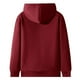 thumbnail image 4 of Chaqueta y sudadera informal con capucha de manga larga para mujer, con estampado de moda, de polar y capucha, 4 of 4