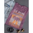 thumbnail image 3 of Motivational 5K Run Shirt T-shirt Color Women's, 3 of 3
