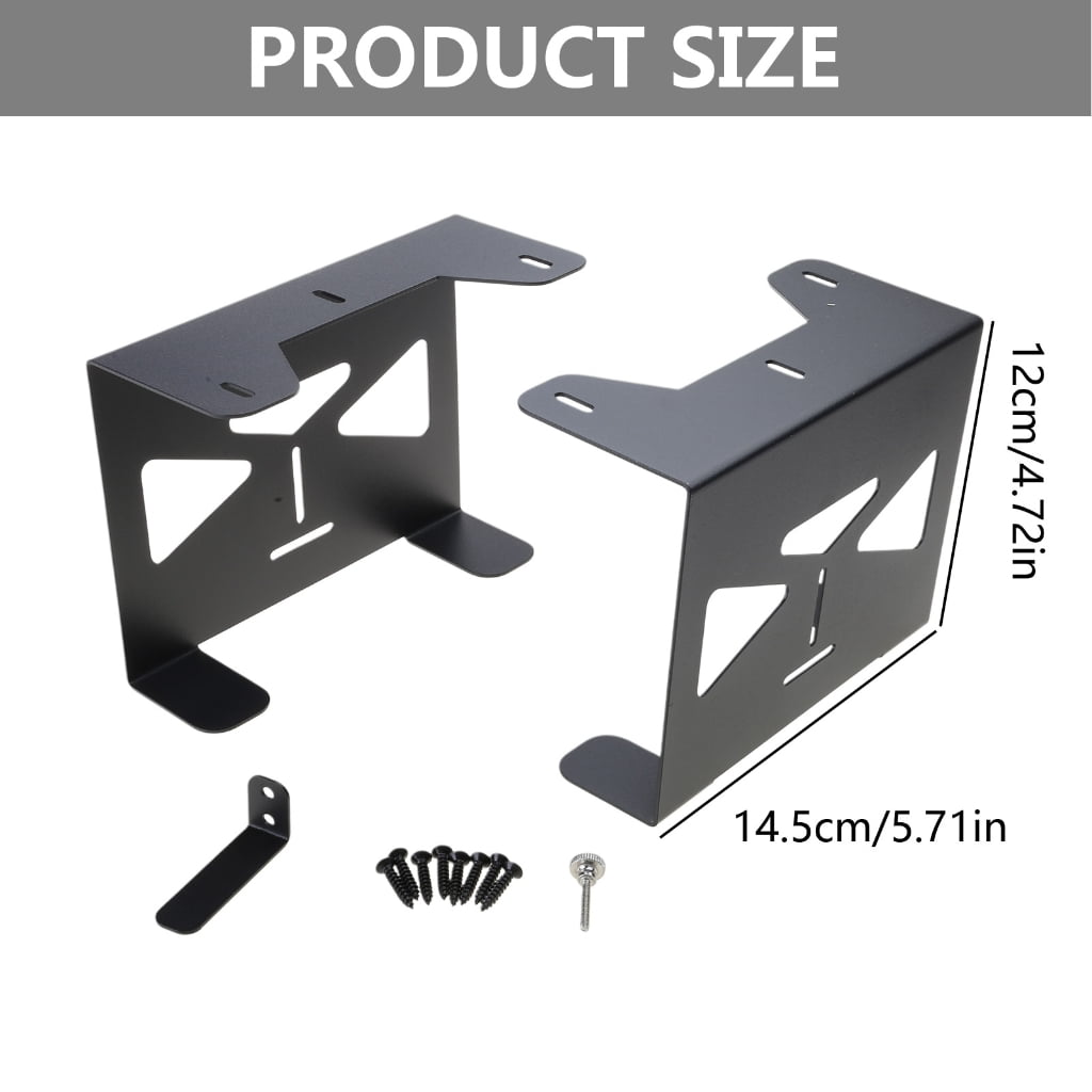 Upgrades Metal Storage Bracket Home Gaming Systems Desk Accessory Gaming Consoles Holder Metal Desk Organizers for
