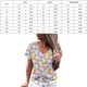 thumbnail image 5 of Qarigey Camiseta novedosa de poliéster para niñas, camisetas de manga larga frescas y dulces, cómodas y ligeras, para mujeres Prendas para la parte del cuerpo púrpura S, 5 of 6