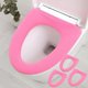 thumbnail image 1 of Cojín Universal para Asiento de Inodoro, Tejido, Lavable en Verano, Forma O, Rosa, 1 of 6