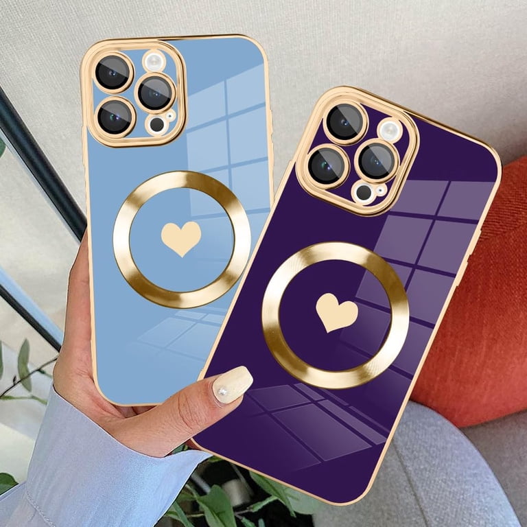 Magnetic for iPhone 13 Pro Max Case [Compatible with Magsafe] Cute