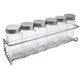 thumbnail image 4 of Estante de condimento colgante tarro de especies almacenamiento cocina organizador montado en la pared, 4 of 11